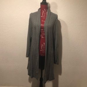 Elementz Gray long cardigan